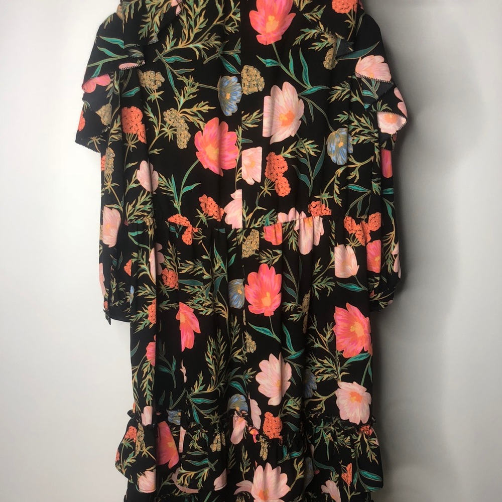 Kate Spade Blossom Cold Shoulder Dress - Picture 3 of 8